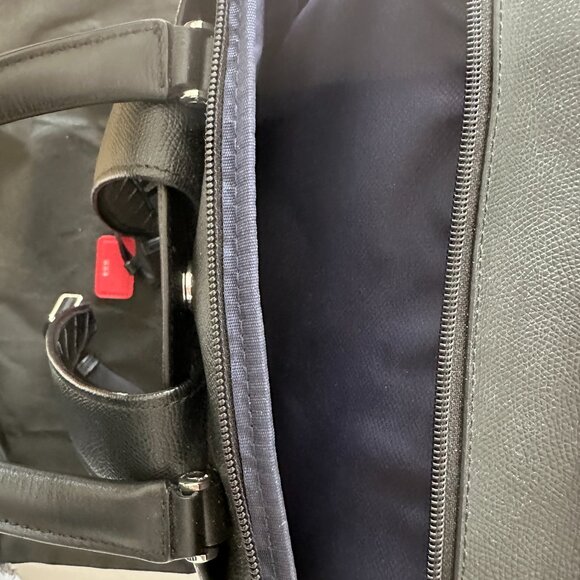 Tumi Structured Pebble Faux Leather Executive Travel Backpack main image 12